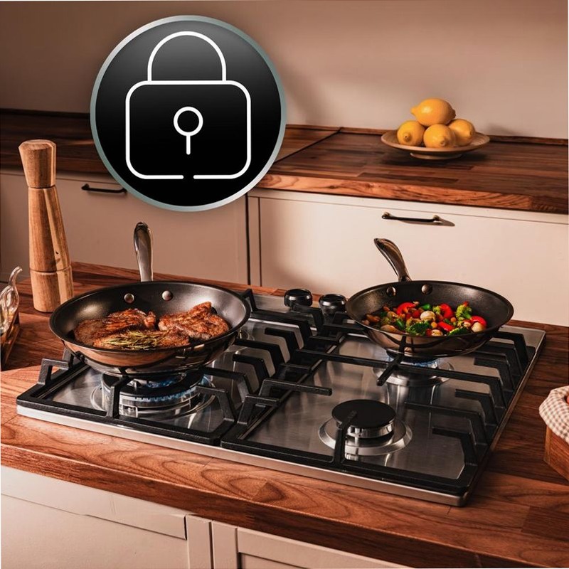 Bolero Squad GN 4200F Inox Acciaio Gas