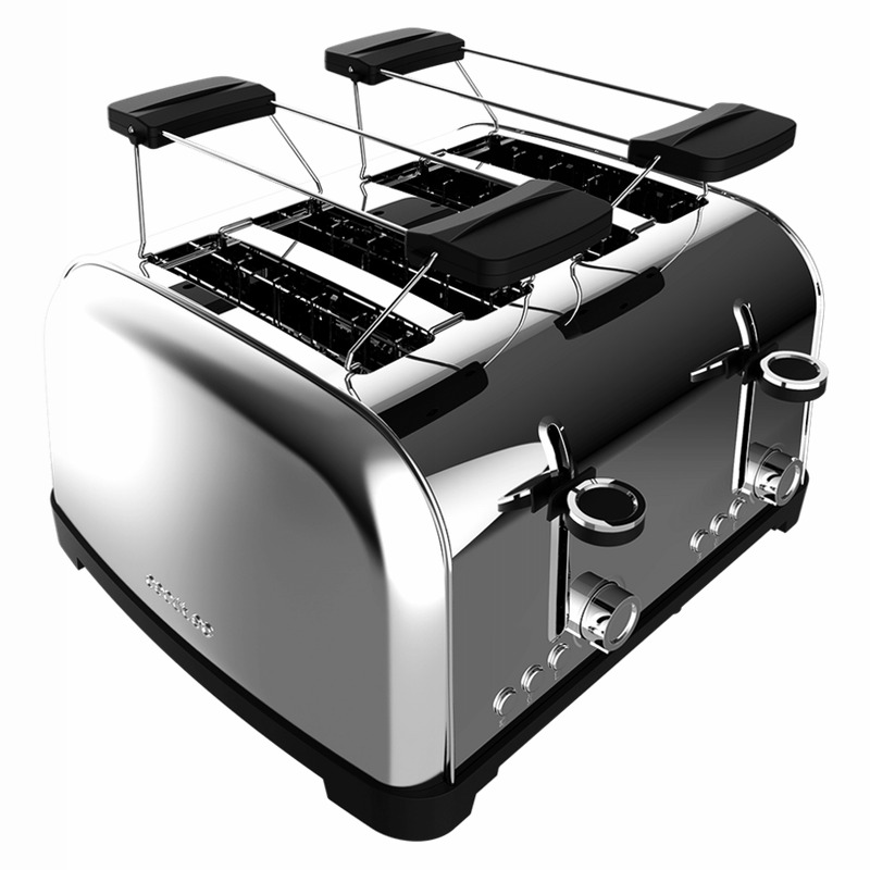 Toastin' time 1700 Double Inox Acciaio