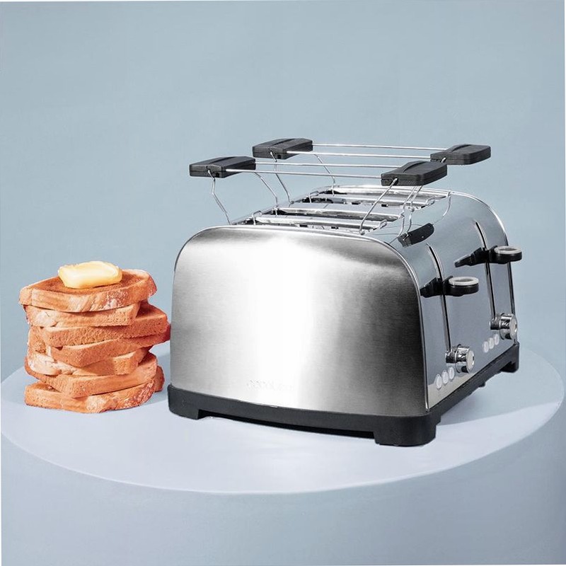 Toastin' time 1700 Double Inox Acciaio