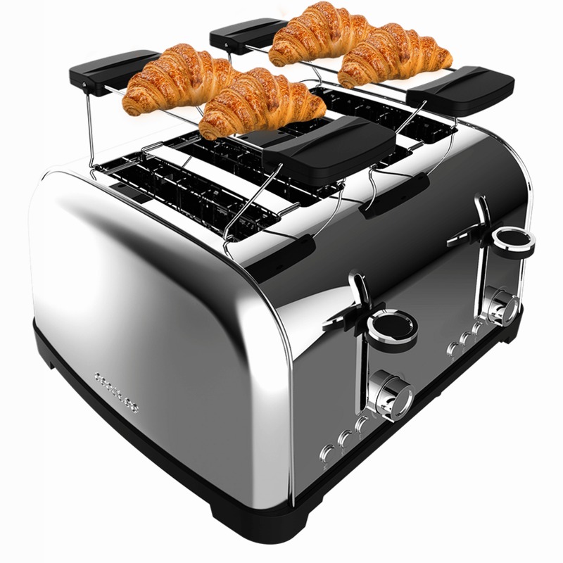 Toastin' time 1700 Double Inox Acciaio