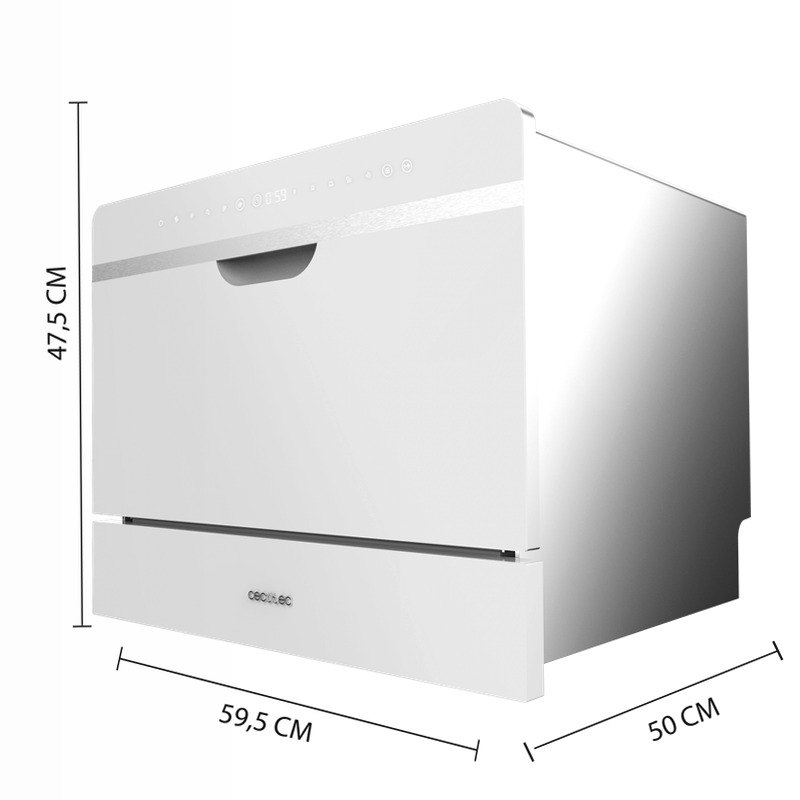 Bolero Aguazero 2500 S-BI White Glass Bianco