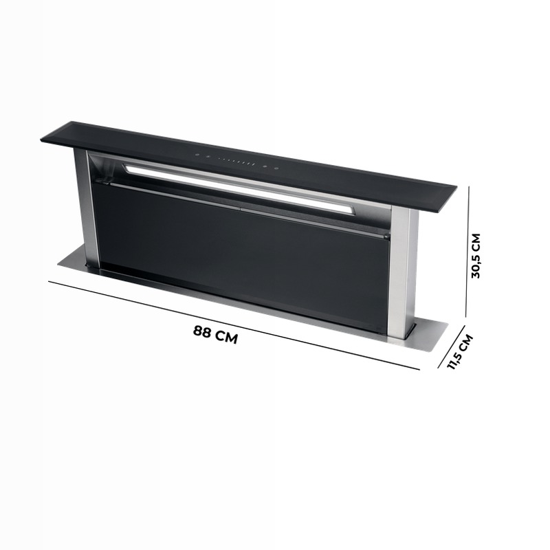 Bolero Flux ET 908000 Glass Black A++