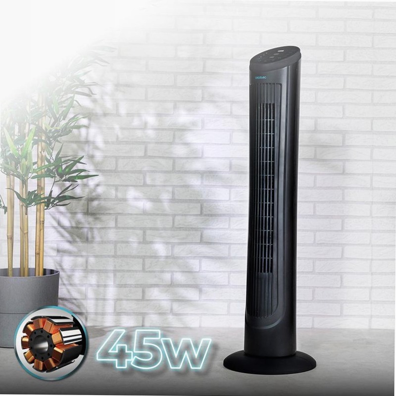 EnergySilence 9090 Skyline - Ventilatore a Torre Cecotec