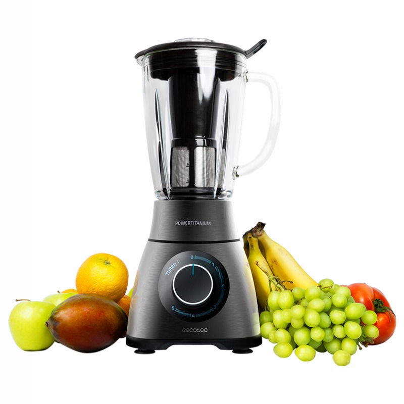 Power Black Titanium 1500 PerfectMix Nero caraffa