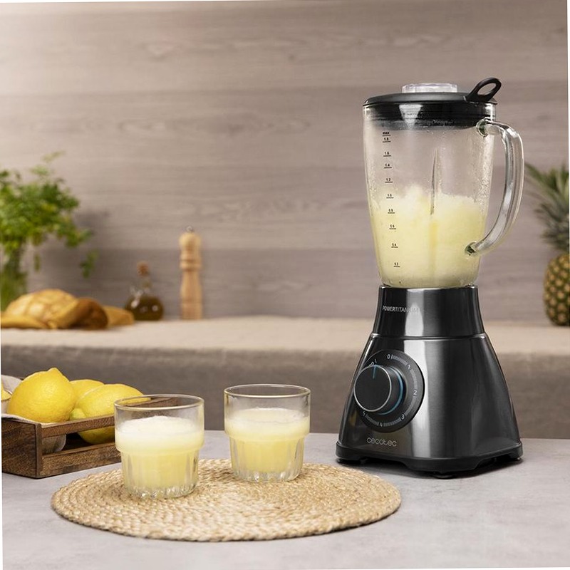 Power Black Titanium 1500 PerfectMix Nero caraffa