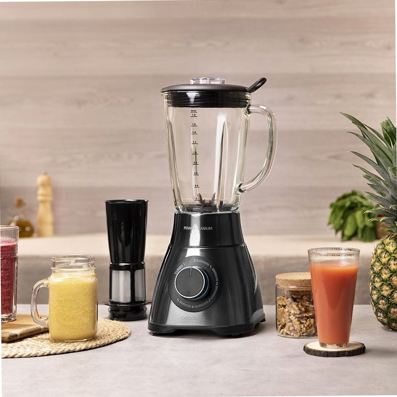 Power Black Titanium 1500 PerfectMix Nero caraffa