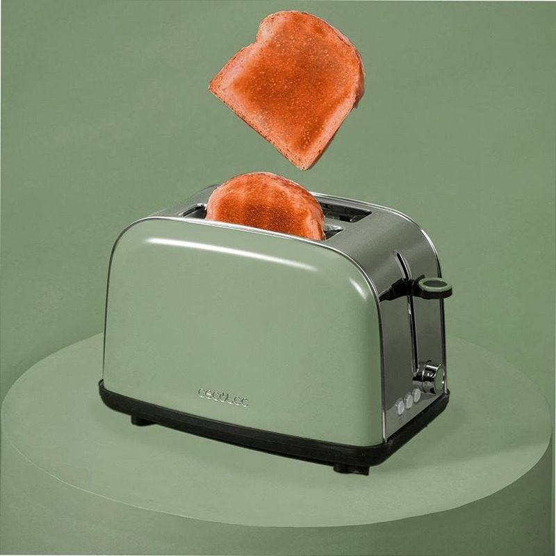 Tostapane Toastin' time 850 Green Verde
