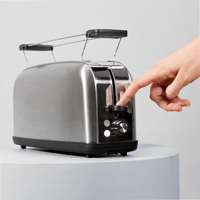 Tostador vertical Toastin' time 1100 Inox Long Plus Acciaio