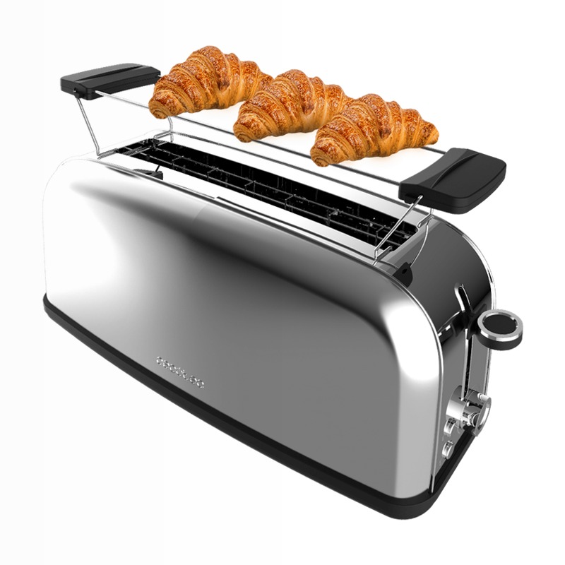 Tostador vertical Toastin' time 1100 Inox Long Plus Acciaio