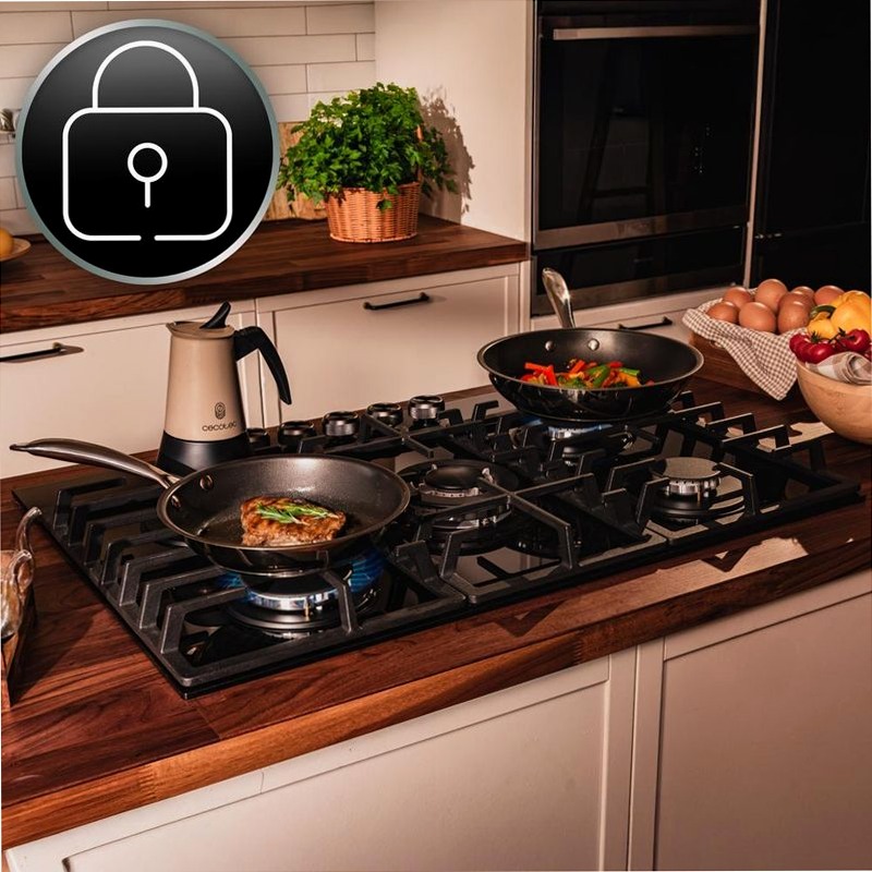 Bolero Squad G 5200F Glass Black Nero Gas