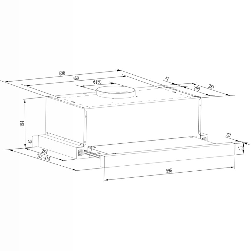 Bolero Flux TLM 603500 Inox A