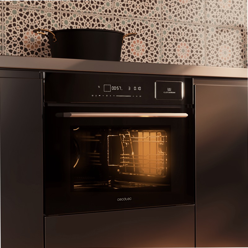 Bolero Hexa MWS704500 Glass Black Nero