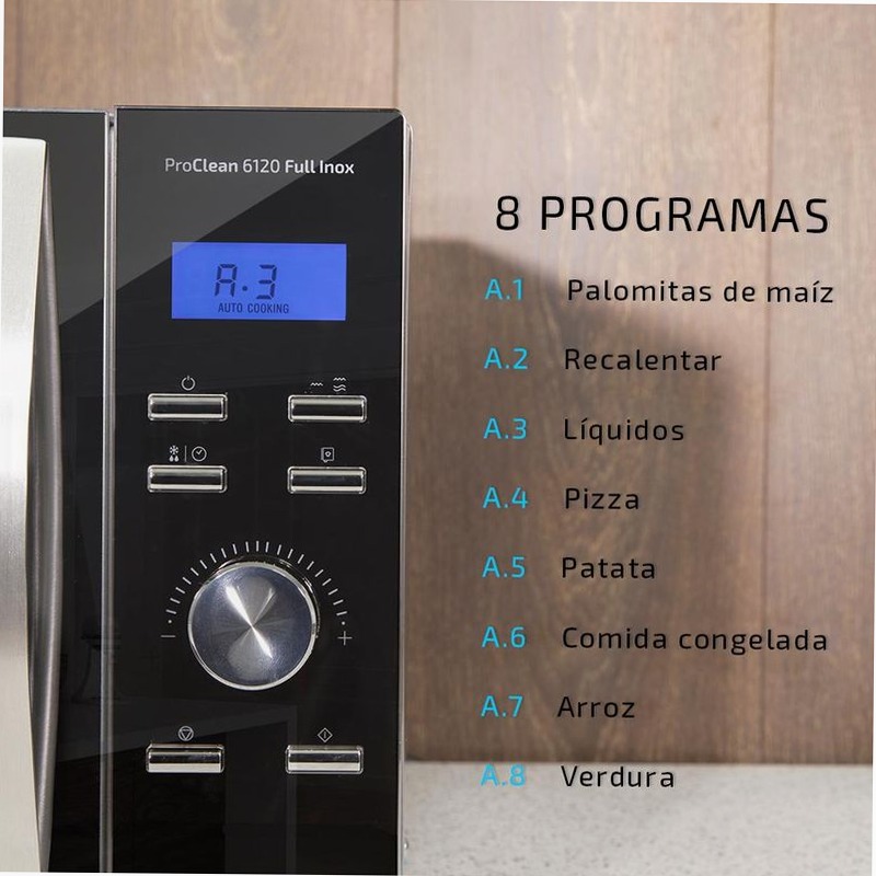 ProClean 6120 Full Inox Acciaio 23