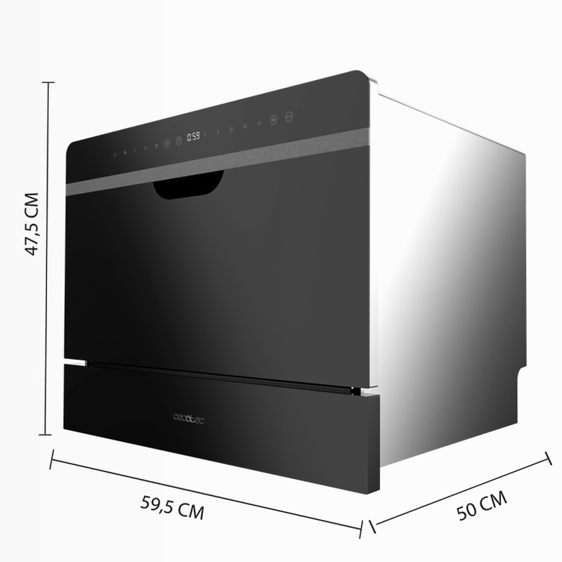 Bolero Aguazero 2500 S-BI Black Glass Nero