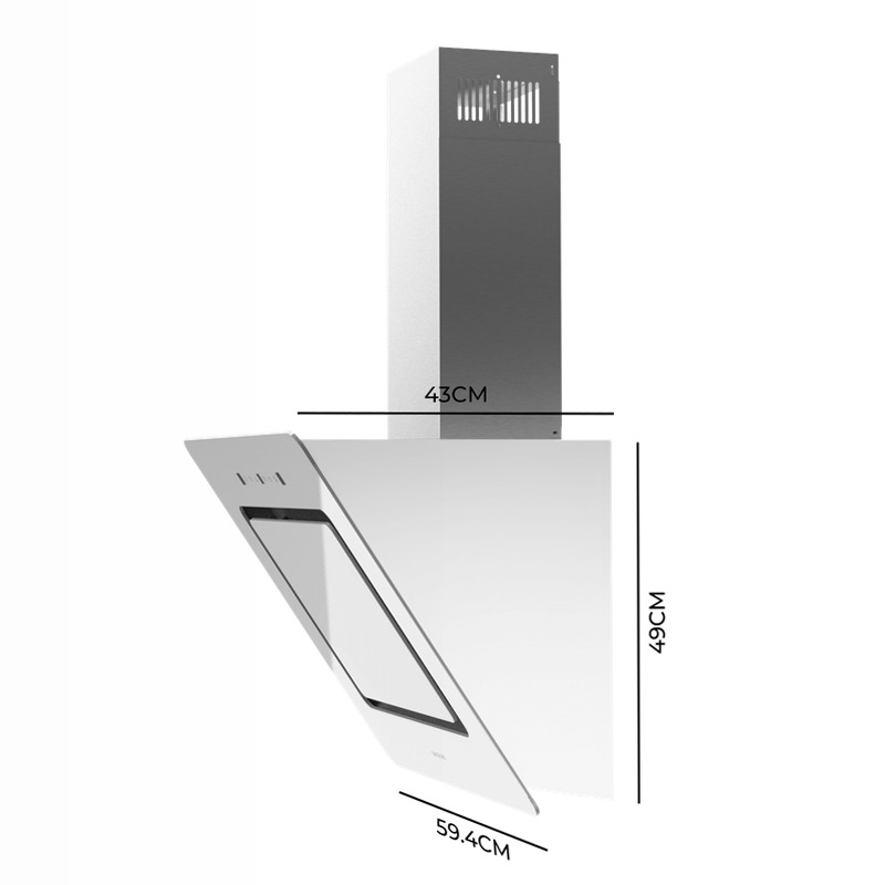 Bolero Flux DT 608002 Glass White A++