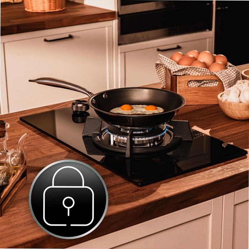 Bolero Squad G 1200S Glass Black Nero Gas