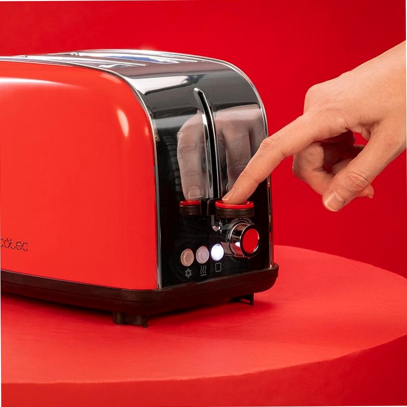 Tostapane Toastin' time 850 Red Lite Rosso