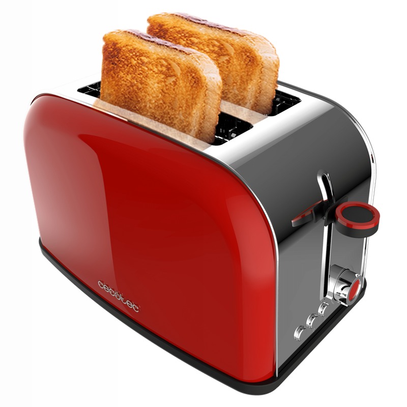 Tostapane Toastin' time 850 Red Lite Rosso