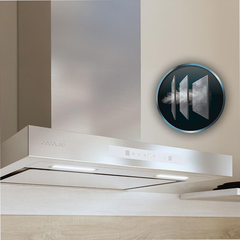 Bolero Flux TT 608000 Slim Glass White A++