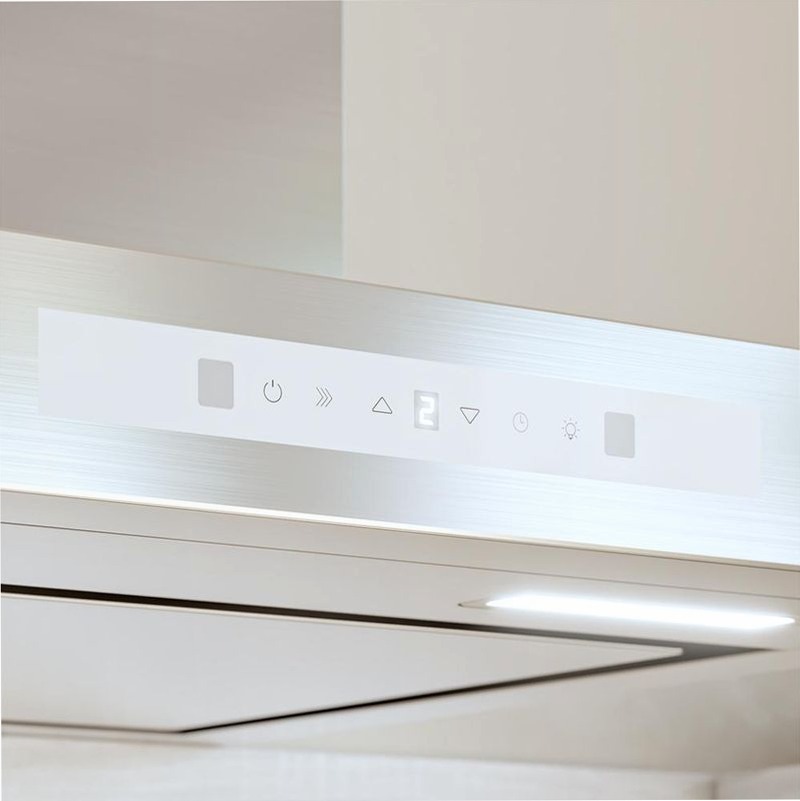 Bolero Flux TT 608000 Slim Glass White A++