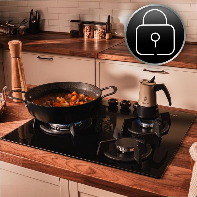 Bolero Squad GN 3200S Glass Black Nero Gas