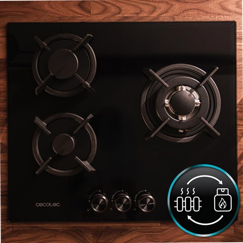 Bolero Squad GN 3200S Glass Black Nero Gas