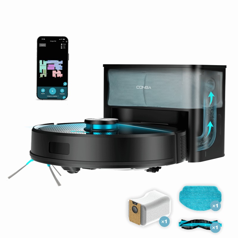 Conga 3590 - Robot Aspirapolvere Laser