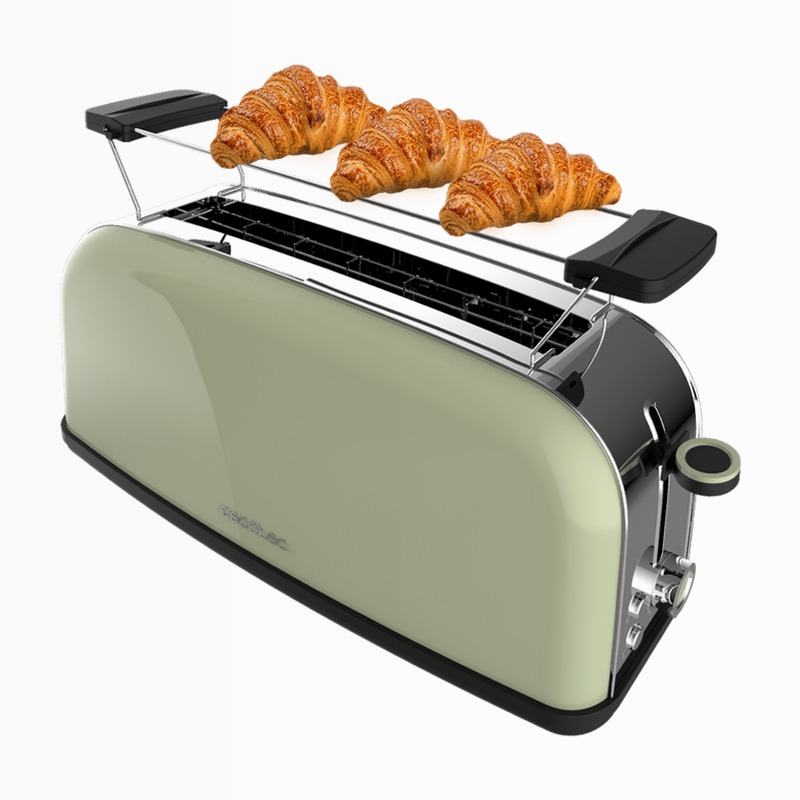 Toastin' time 1100 Green Long 2 Acciaio