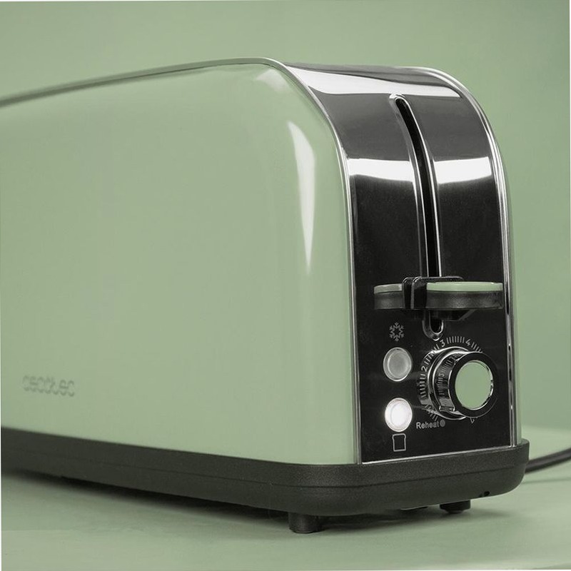 Toastin' time 1100 Green Long 2 Acciaio