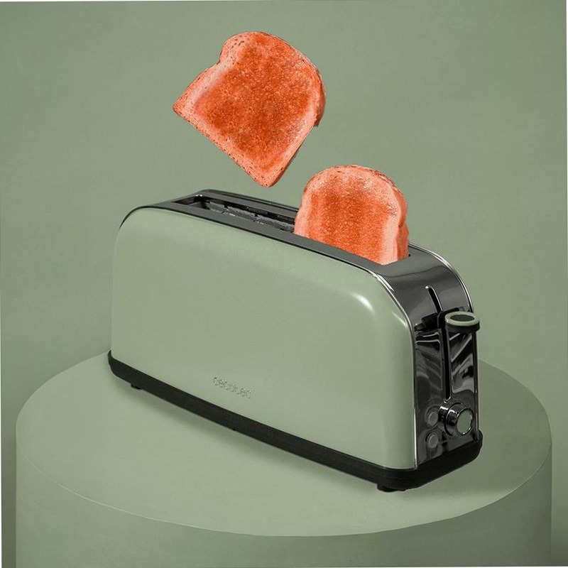 Toastin' time 1100 Green Long 2 Acciaio