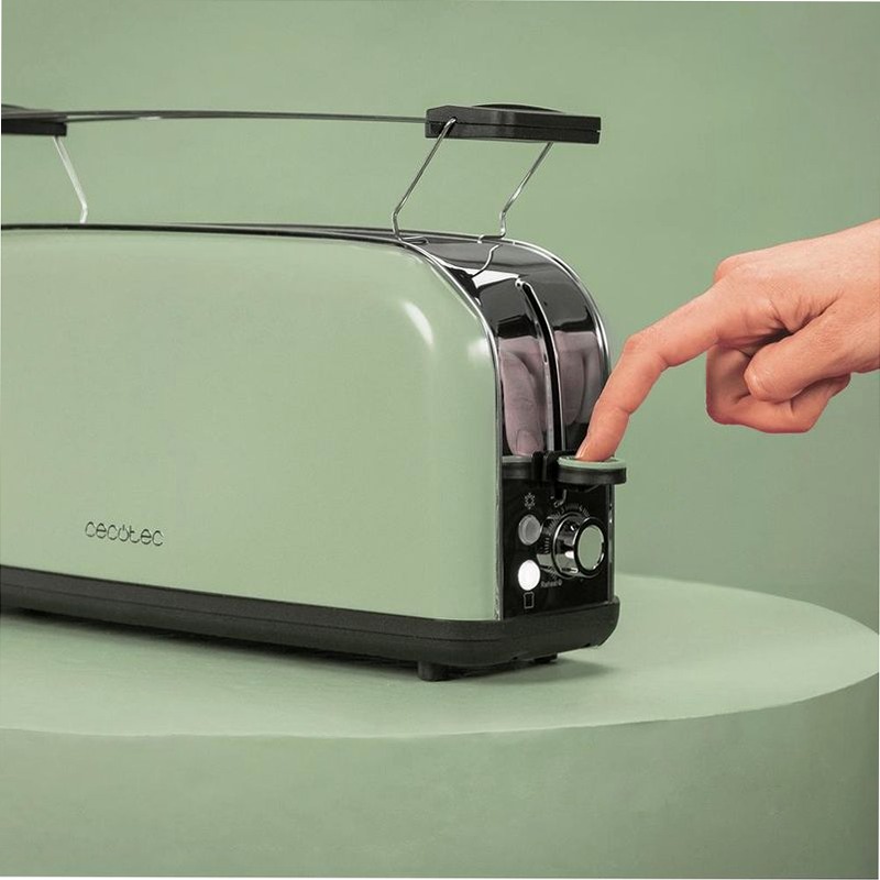 Toastin' time 1100 Green Long 2 Acciaio