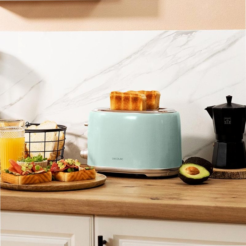 Toast&Taste 1000 Retro Double Blue Blu