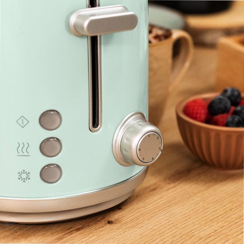 Toast&Taste 1000 Retro Double Blue Blu