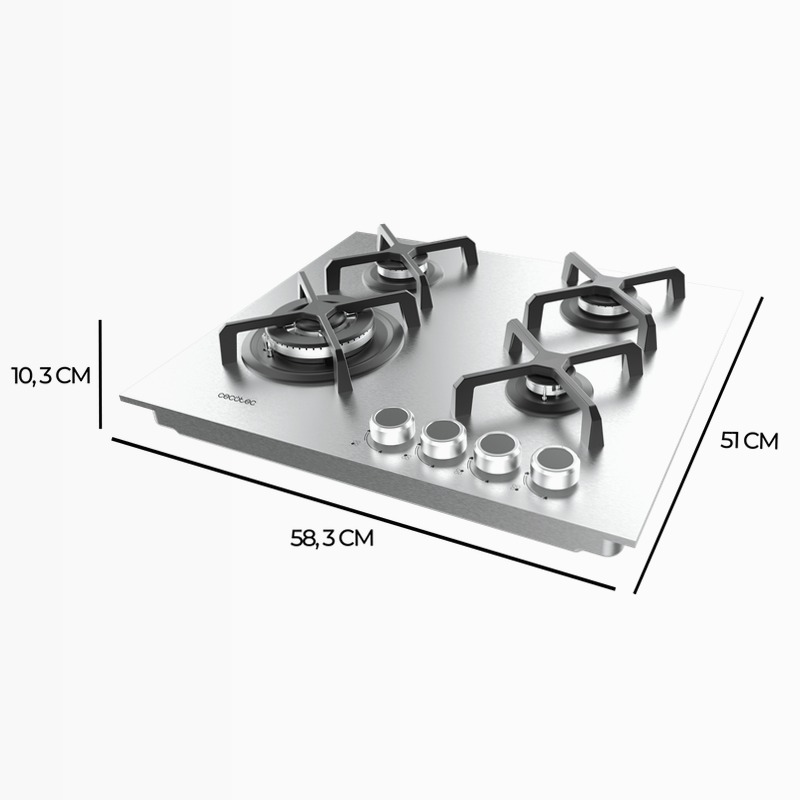 Bolero Squad G 4400S Inox Acciaio Gas