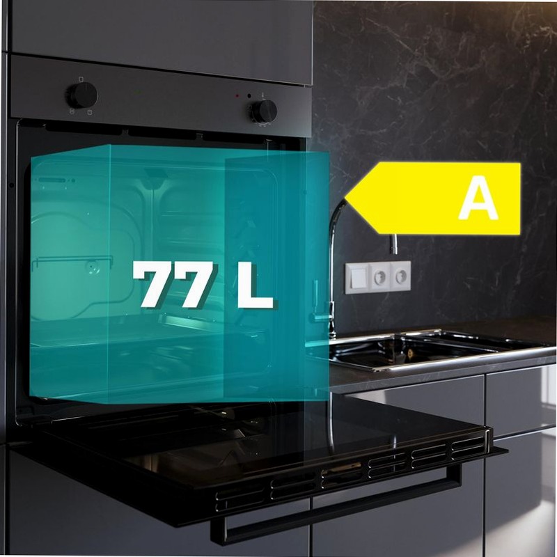 Bolero Hexa C126001 Glass Black A Nero