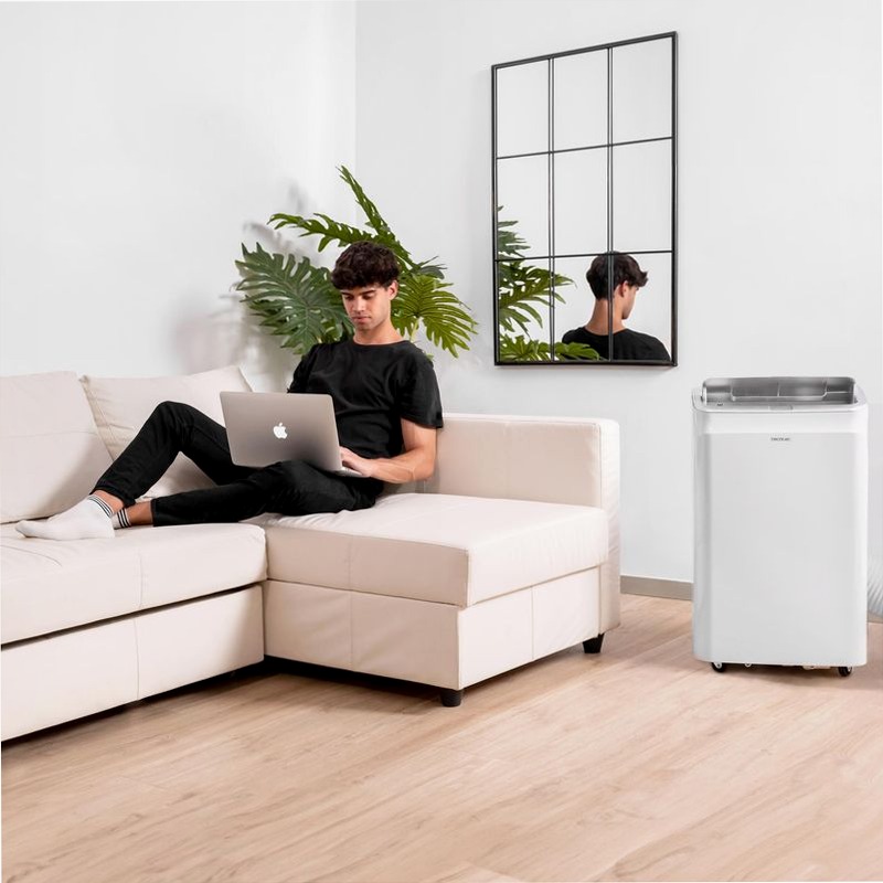 ForceClima 12600 Soundless Heating Aire acondicionado portátil