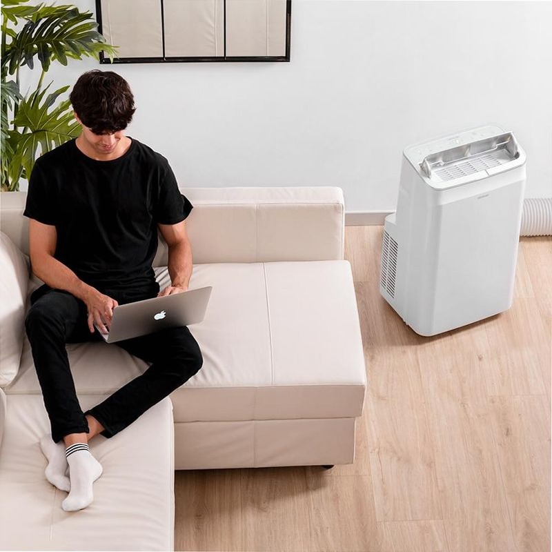 ForceClima 12600 Soundless Heating Aire acondicionado portátil