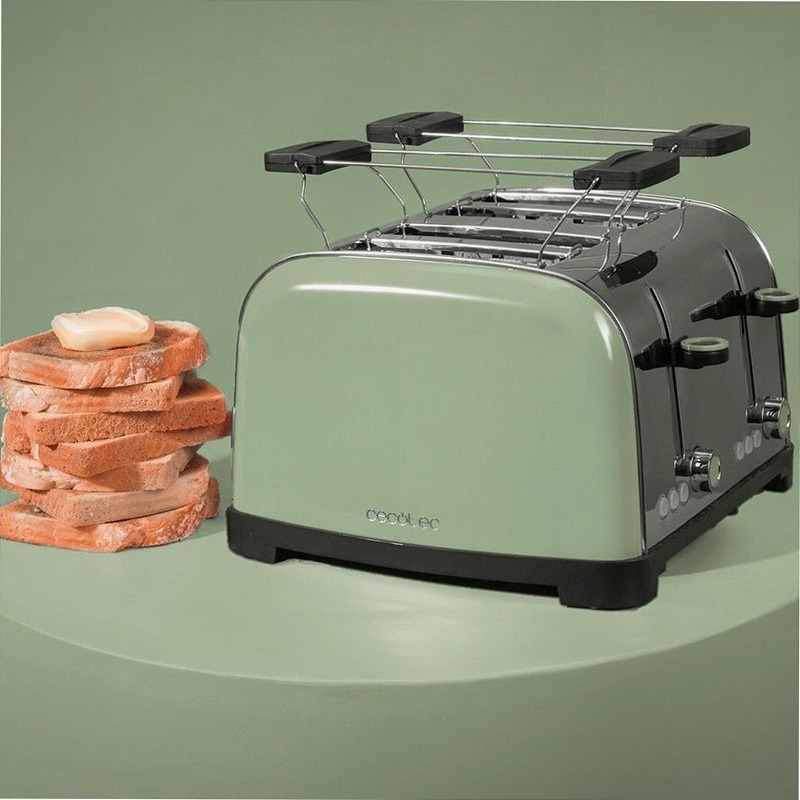 Toastin' time 1700 Double Green 2 Acciaio