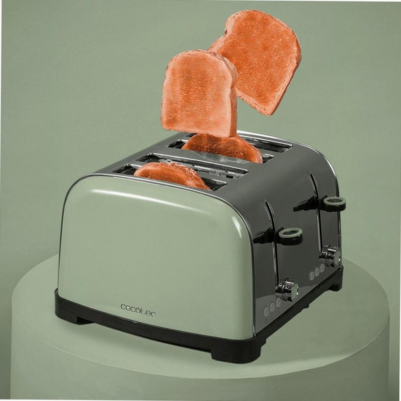 Toastin' time 1700 Double Green 2 Acciaio