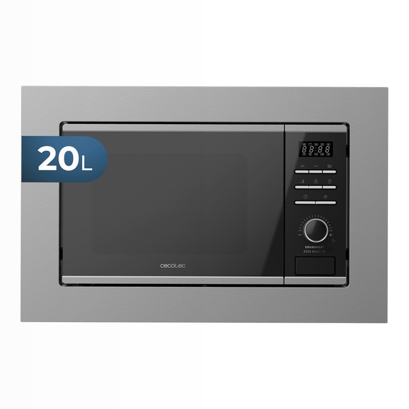 Microondas GrandHeat 2050 Built-In SteelBlack 20
