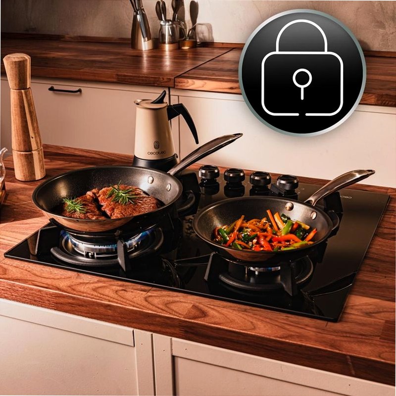 Bolero Squad GN 4200S Glass Black Nero Gas