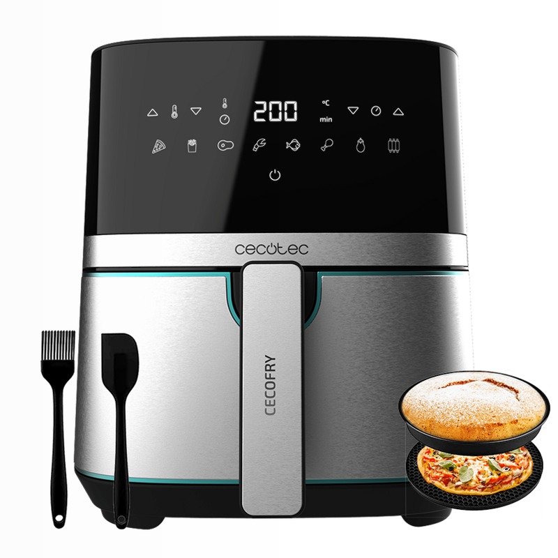 Cecofry Full Inox Pro 5500 con Accessori Acciaio