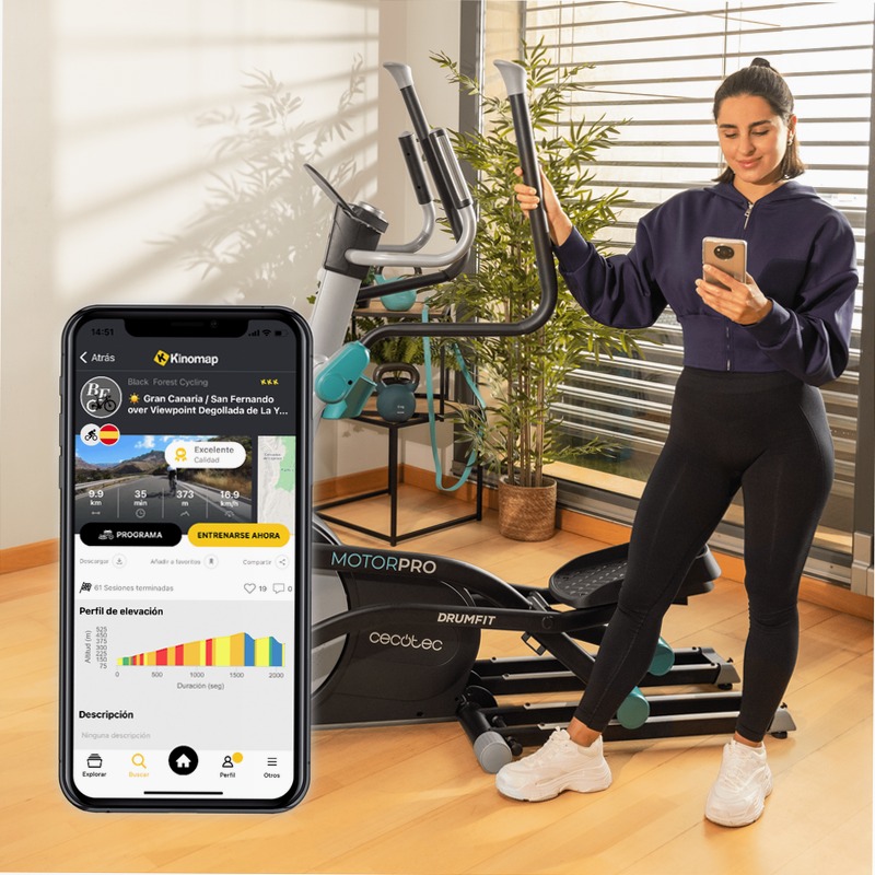 Drumfit Elliptical 10000 Motor Pro