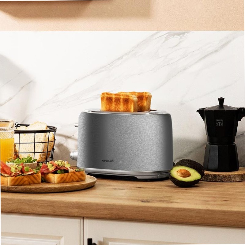 Toast&Taste 1000 Retro Double Inox Acciaio