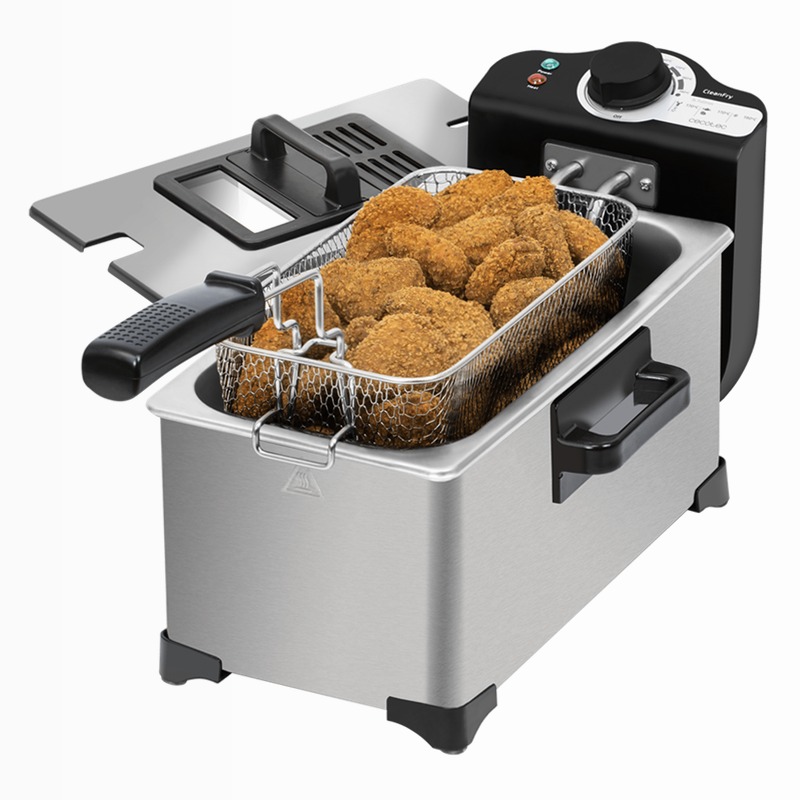 Cleanfry 3 L Full Inox Acciaio