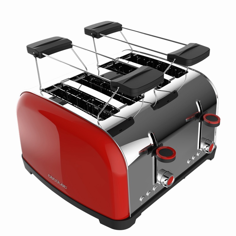 Toastin' time 1700 Double Red 2 Acciaio