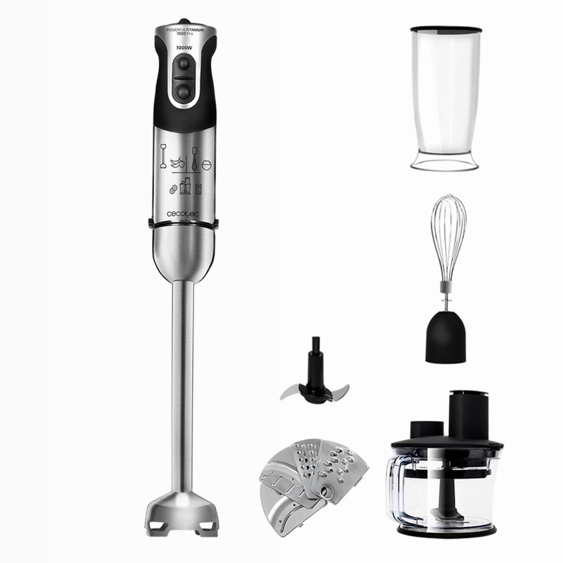 Frullatore a immersione Powerful titanium 1000 pro