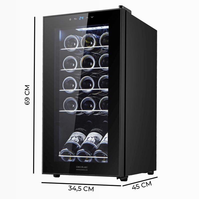 Bolero GrandSommelier 1550 Black Compressor