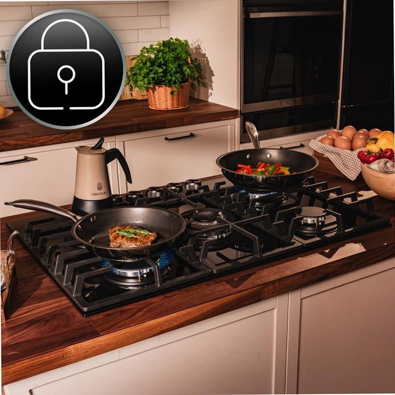 Bolero Squad GN 5200F Glass Black Nero Gas
