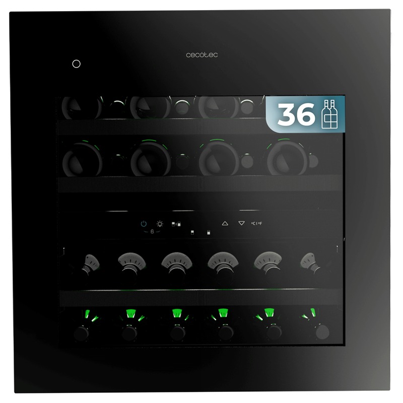 Bolero GrandSommelier Duo 36000 Touch Matt Black Compressor